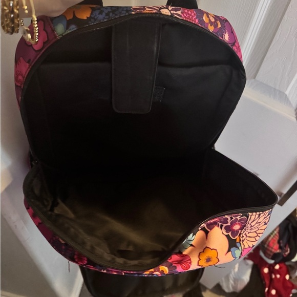 Vera Bradley Pink and Blue Floral Backpack
